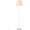 Lampadaire Brilliant Lunde Écru, Blanc, 1 lumière
