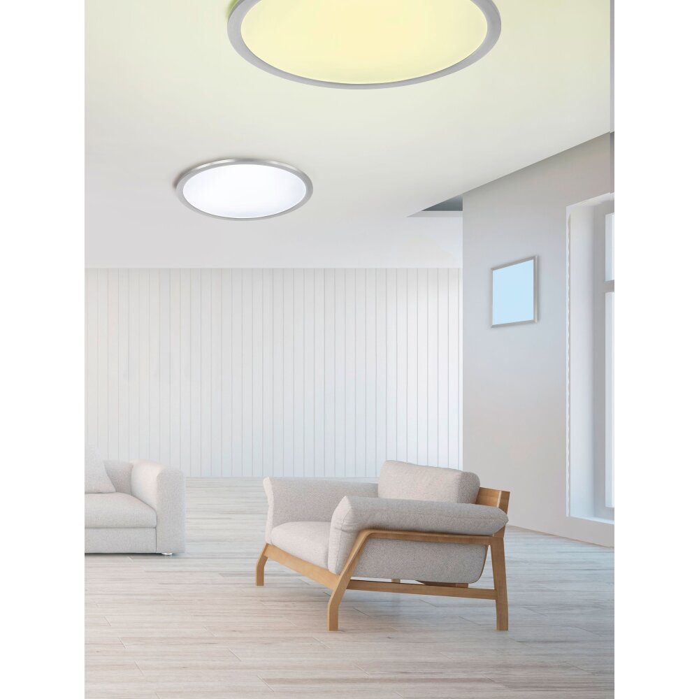Plafonnier Trio GRIFFIN LED Nickel mat, 4 lumières main product photo