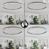 Plafonnier  Barril LED Blanc, 1 lumière