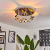 Plafonnier  Fernandaires LED Nickel mat, 18 lumières