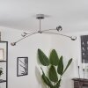 Plafonnier  Fernandaires LED Nickel mat, 8 lumières