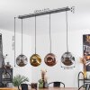 Suspension  Cabreiro Anthracite, 4 lumières