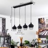 Suspension  Benagil Noir, 4 lumières