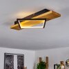 Plafonnier  Pompu LED Écru, Noir, 1 lumière