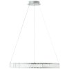Suspension Brilliant Queen LED Argenté, 1 lumière, Télécommandes
