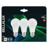 BELLALUX® CLA Set de 3 LED E27 8,5 Watt 4000 Kelvin 806 Lumen