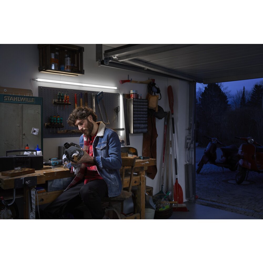 lampes pour bandeaux LEDVANCE SWITCH BATTEN Blanc, 1 lumière main product photo