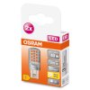 OSRAM LED PIN Set de 2 ampoules G9 4,2 watt 2700 Kelvin 470 lumen OSRAM LED PIN Set de 2 ampoules G9 4,2 watt 2700 Kelvin 470 lumen