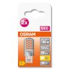 OSRAM LED PIN Set de 2 ampoules G9 4,2 watt 2700 Kelvin 470 lumen OSRAM LED PIN Set de 2 ampoules G9 4,2 watt 2700 Kelvin 470 lumen