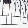 Plafonnier Brilliant Rupert Noir, 1 lumière