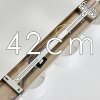 Plafonnier Alsen Nickel mat, 4 lumières