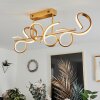 Plafonnier Gora LED Laiton, 3 lumières