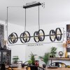 Suspension Theareabarivat Anthracite, 8 lumières Suspension Theareabarivat Anthracite, 8 lumières