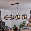 Suspension Theareabarivat Anthracite, 8 lumières Suspension Theareabarivat Anthracite, 8 lumières