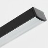 Plafonnier Meiral LED Écru, Noir, 2 lumières
