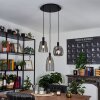 Suspension Kenong Noir, 3 lumières
