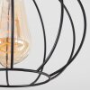 Plafonnier Aumal Couleur bois, 4 lumières