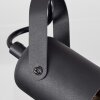 Plafonnier Kouk Écru, Noir, 2 lumières