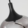 Suspension Azurara Noir, 4 lumières