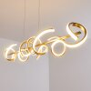 Suspension Lavaca LED Or, 4 lumières