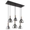 Suspension Globo MATTEA Noir, 6 lumières Suspension Globo MATTEA Noir, 6 lumières