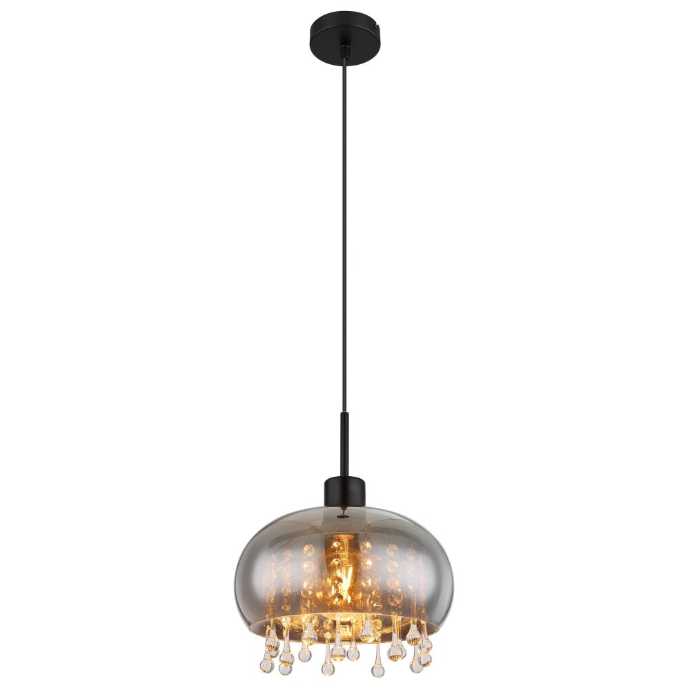 Suspension Globo CORRY Noir, 1 lumière main product photo