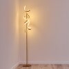 Lampadaire Lavaca LED Or, 2 lumières