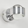 Applique murale Indore LED Aluminium, 2 lumières Applique murale Indore LED Aluminium, 2 lumières