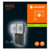 Spot de jardin LEDVANCE ENDURA® Gris, 1 lumière, Détecteur de mouvement
