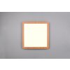 Plafonnier Reality Camillus LED Couleur bois, Blanc, 1 lumière