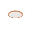 Plafonnier Reality Camillus LED Couleur bois, Blanc, 1 lumière