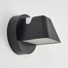 Applique murale d'extérieur Villermon LED Noir, 1 lumière