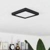 Plafonnier Canditas LED Noir, 1 lumière