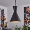 Suspension Vijes Noir, 1 lumière