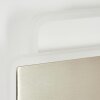 Applique murale Orchaise LED Nickel mat, Blanc, 1 lumière