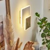 Applique murale Orchaise LED Nickel mat, Blanc, 1 lumière