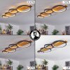 Plafonnier Rodekro LED Écru, Noir, 1 lumière