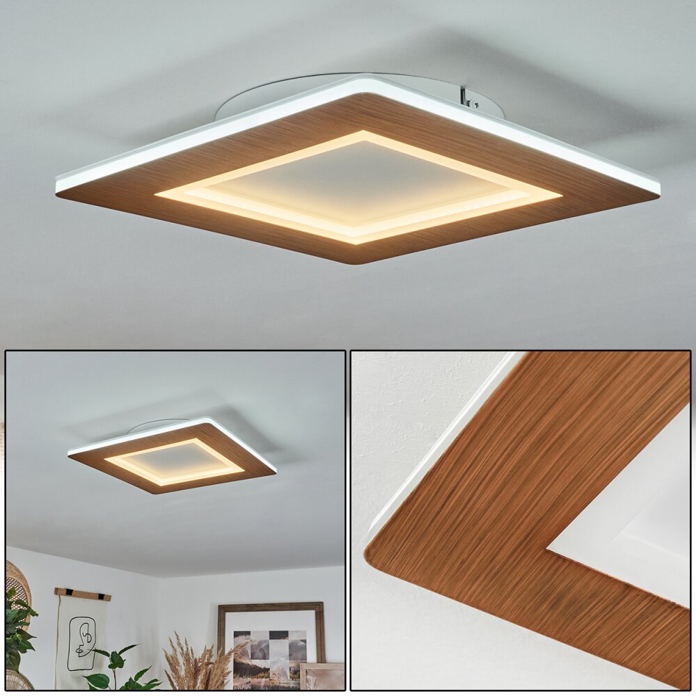Plafonnier Varoyang LED Blanc, 1 lumière main product photo