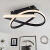 Plafonnier Cochato LED Noir, 1 lumière