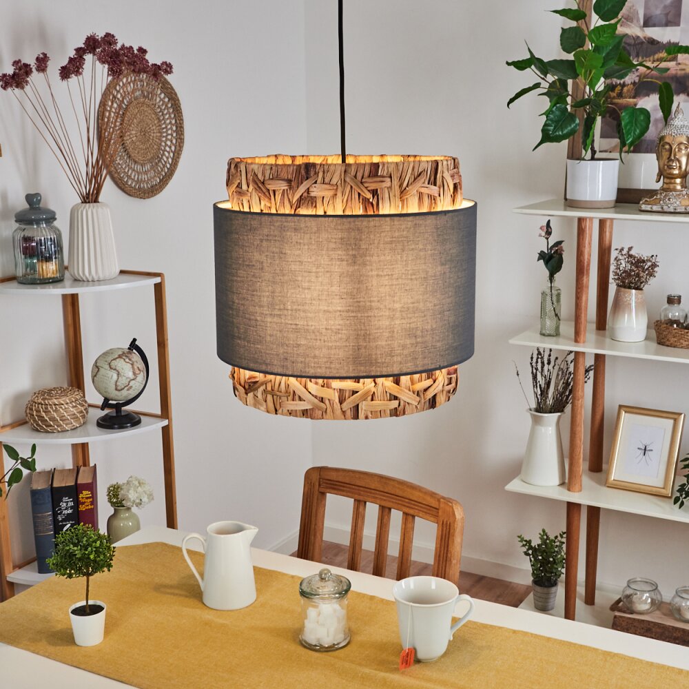 Suspension Marieux beige, Gris, Écru, 1 lumière main product photo