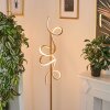 Lampadaire Lavaca LED Laiton, 2 lumières