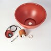 Suspension Chipou Rouge, 1 lumière