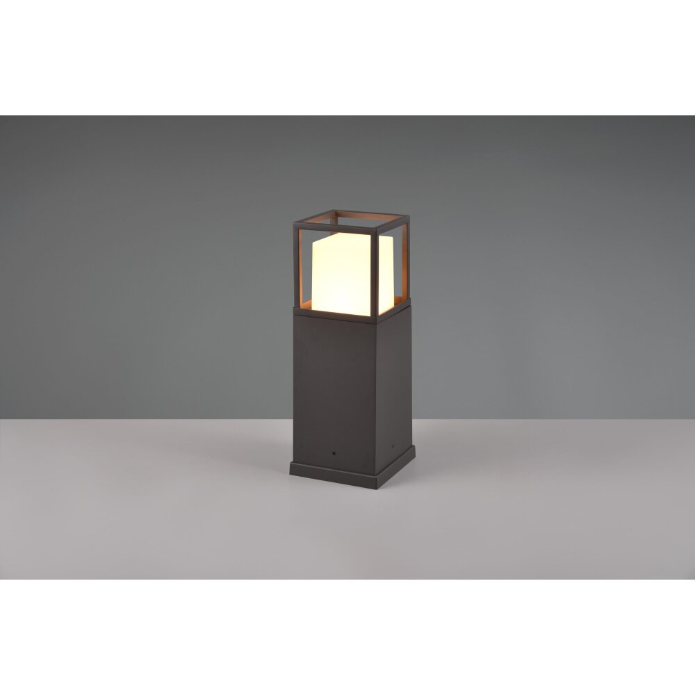 Borne lumineuse Trio Witham LED Anthracite, 1 lumière main product photo