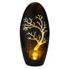 Luminaire déco Globo SOLAR LED Or, Noir, 1 lumière