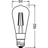 LEDVANCE Smart+ LED E27 6 watt 2400 kelvin 680 lumen