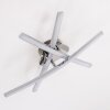 Plafonnier ATOME LED Chrome, 3 lumières
