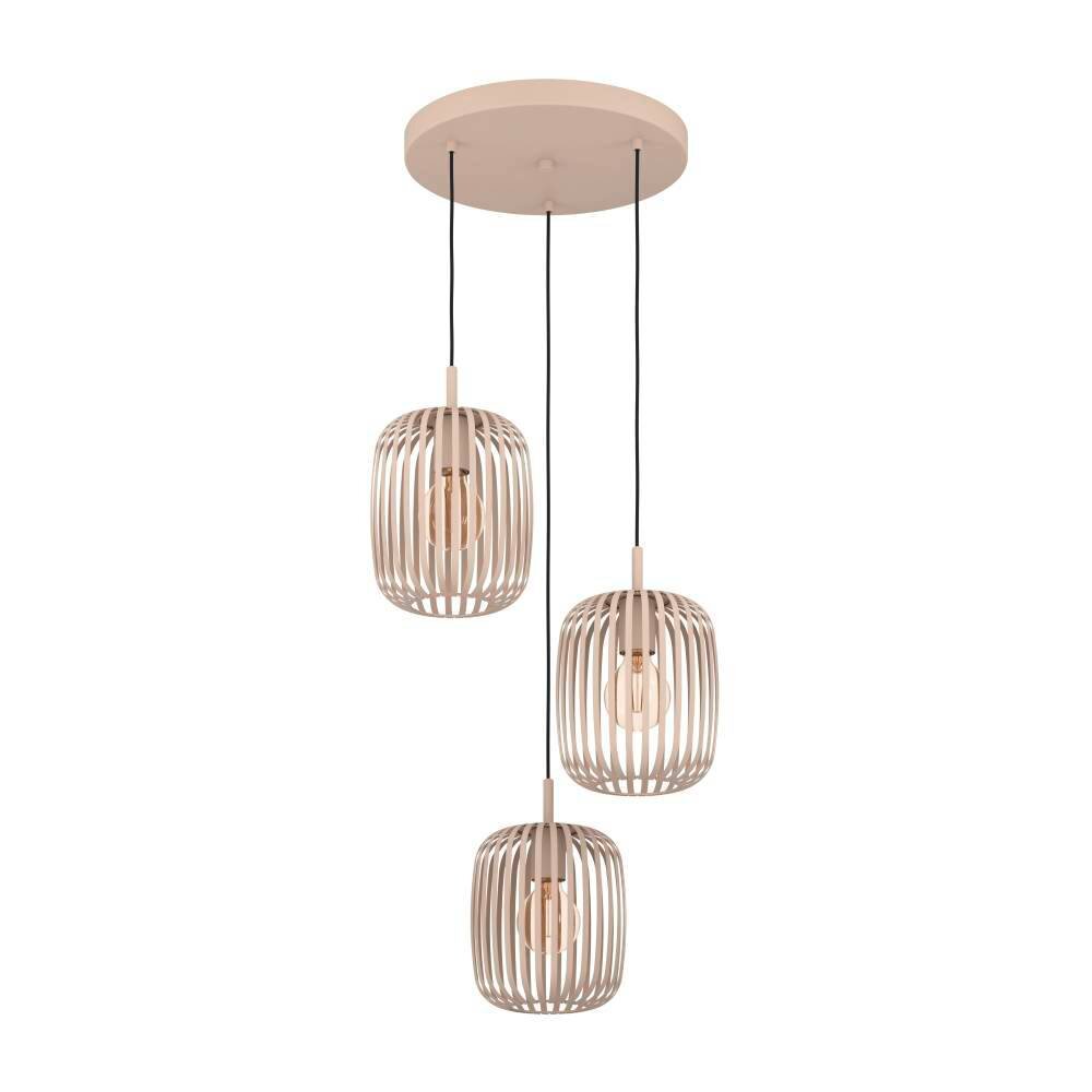 Suspension Eglo ROMAZZINA Sable, 3 lumières main product photo