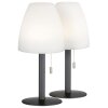 Lampe à poser FHL easy Fiumara LED Noir, 1 lumière, Télécommandes, Changeur de couleurs