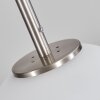 Suspension Verbania Nickel mat, 5 lumières