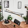 Suspension Rung LED Noir, 1 lumière